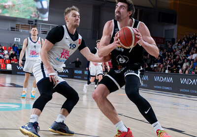 LAT-EST 1/4fināls 1.spēle: VALMIERA GLASS VIA : TalTech/ALEXELA