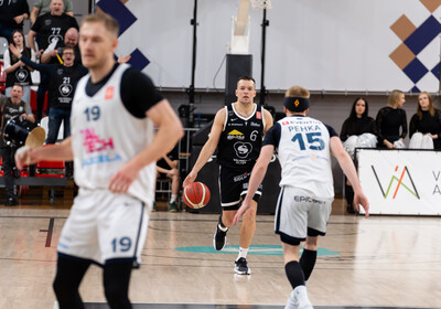 LAT-EST 1/4fināls 1.spēle: VALMIERA GLASS VIA : TalTech/ALEXELA