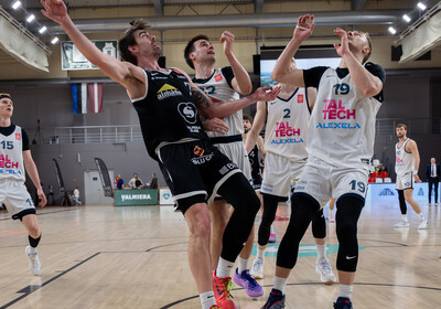 LAT-EST 1/4fināls 1.spēle: VALMIERA GLASS VIA : TalTech/ALEXELA