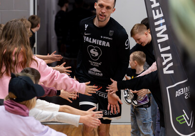 LAT-EST 1/2fināls 2.spēle: VALMIERA GLASS VIA : VEF Rīga