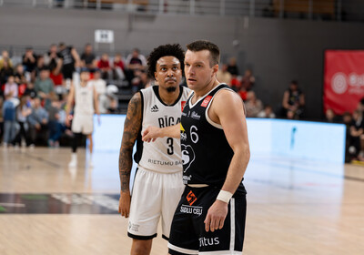 LAT-EST 1/2fināls 2.spēle: VALMIERA GLASS VIA : VEF Rīga