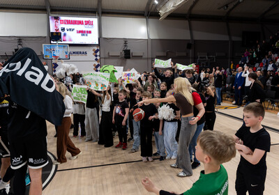 LAT-EST 1/2fināls 2.spēle: VALMIERA GLASS VIA : VEF Rīga