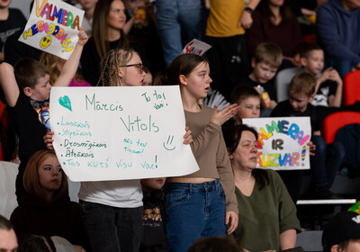 LAT-EST 1/2fināls 2.spēle: VALMIERA GLASS VIA : VEF Rīga