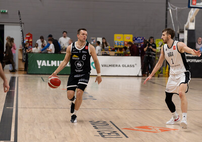 LAT-EST 1/2fināls 2.spēle: VALMIERA GLASS VIA : VEF Rīga