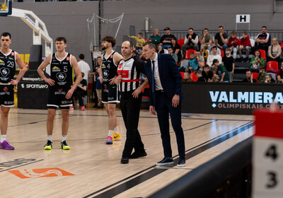 LAT-EST 1/2fināls 2.spēle: VALMIERA GLASS VIA : VEF Rīga