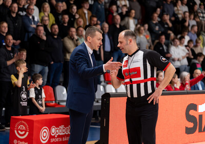 LAT-EST 1/2fināls 2.spēle: VALMIERA GLASS VIA : VEF Rīga