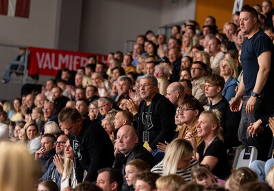 LAT-EST 1/2fināls 2.spēle: VALMIERA GLASS VIA : VEF Rīga