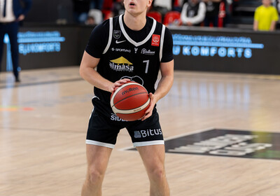 LAT-EST 1/2fināls 2.spēle: VALMIERA GLASS VIA : VEF Rīga