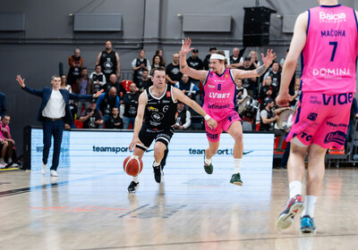 LBL 1/2 fināls 1. spēle: VALMIERA GLASS VIA : Rīgas Zeļļi Sefinance