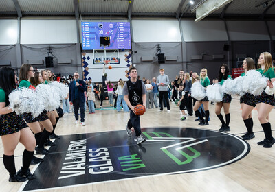 LBL 1/2 fināls 1. spēle: VALMIERA GLASS VIA : Rīgas Zeļļi Sefinance