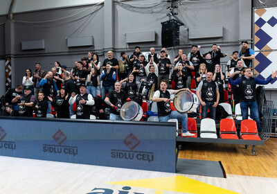 LBL 1/2 fināls 1. spēle: VALMIERA GLASS VIA : Rīgas Zeļļi Sefinance