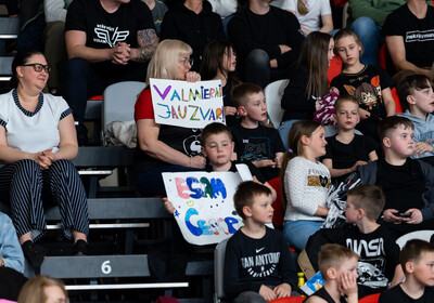 LBL 1/2 fināls 1. spēle: VALMIERA GLASS VIA : Rīgas Zeļļi Sefinance