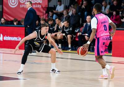 LBL 1/2 fināls 1. spēle: VALMIERA GLASS VIA : Rīgas Zeļļi Sefinance