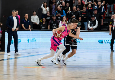 LBL 1/2 fināls 1. spēle: VALMIERA GLASS VIA : Rīgas Zeļļi Sefinance