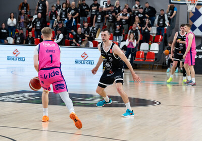 LBL 1/2 fināls 1. spēle: VALMIERA GLASS VIA : Rīgas Zeļļi Sefinance