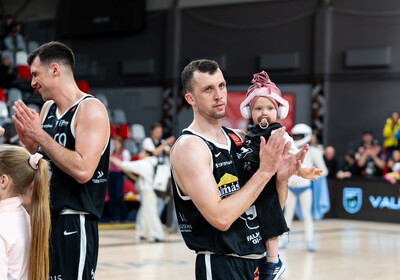 LBL 1/2 fināls 1. spēle: VALMIERA GLASS VIA : Rīgas Zeļļi Sefinance