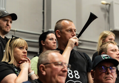LBL 1/2 fināls 5.spēle: VALMIERA GLASS VIA : Rīgas Zeļļi/Sefinance