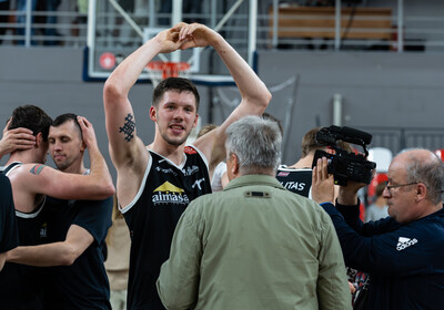 LBL 1/2 fināls 5.spēle: VALMIERA GLASS VIA : Rīgas Zeļļi/Sefinance