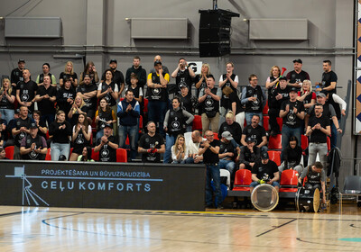 LBL 1/2 fināls 5.spēle: VALMIERA GLASS VIA : Rīgas Zeļļi/Sefinance