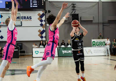 LBL 1/2 fināls 5.spēle: VALMIERA GLASS VIA : Rīgas Zeļļi/Sefinance