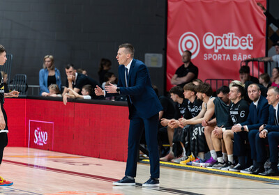 LBL 1/2 fināls 5.spēle: VALMIERA GLASS VIA : Rīgas Zeļļi/Sefinance