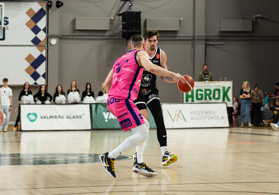 LBL 1/2 fināls 5.spēle: VALMIERA GLASS VIA : Rīgas Zeļļi/Sefinance