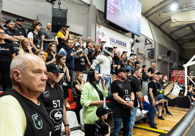 LBL 1/2 fināls 5.spēle: VALMIERA GLASS VIA : Rīgas Zeļļi/Sefinance