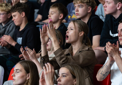 LBL 1/2 fināls 5.spēle: VALMIERA GLASS VIA : Rīgas Zeļļi/Sefinance