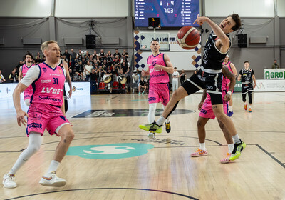 LBL 1/2 fināls 5.spēle: VALMIERA GLASS VIA : Rīgas Zeļļi/Sefinance