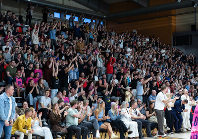 LBL 1/2 fināls 5.spēle: VALMIERA GLASS VIA : Rīgas Zeļļi/Sefinance