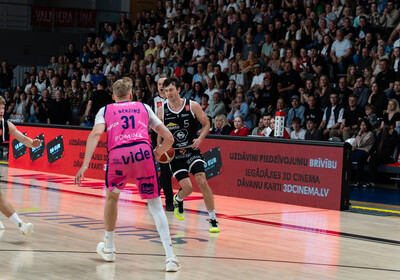 LBL 1/2 fināls 5.spēle: VALMIERA GLASS VIA : Rīgas Zeļļi/Sefinance