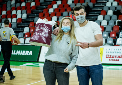 LATVIJAS BASKETBOLA UŽAVAS KAUSS: VALMIERA GLASS - BK Madona/BJSS