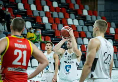 LATVIJAS BASKETBOLA UŽAVAS KAUSS: VALMIERA GLASS - BK Madona/BJSS