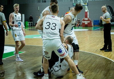 LATVIJAS BASKETBOLA UŽAVAS KAUSS: VALMIERA GLASS - BK Madona/BJSS