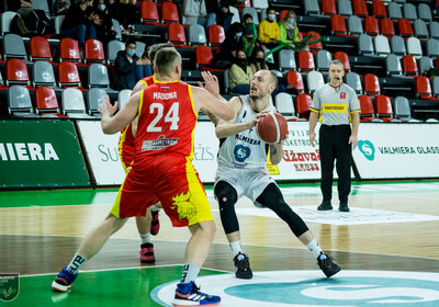 LATVIJAS BASKETBOLA UŽAVAS KAUSS: VALMIERA GLASS - BK Madona/BJSS