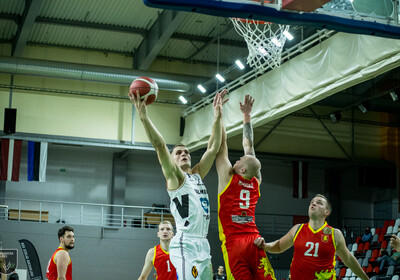 LATVIJAS BASKETBOLA UŽAVAS KAUSS: VALMIERA GLASS - BK Madona/BJSS