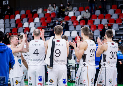 Eiropas Ziemeļu basketbola līga: VALMIERA GLASS VIA : BC Enisey