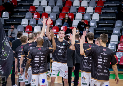 Eiropas Ziemeļu basketbola līga: VALMIERA GLASS VIA : BC Enisey