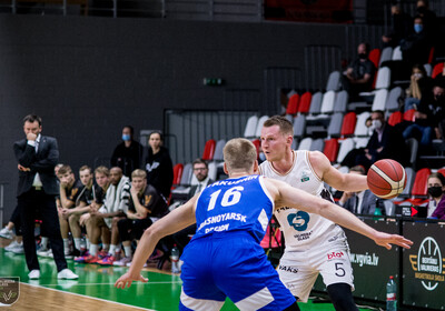 Eiropas Ziemeļu basketbola līga: VALMIERA GLASS VIA : BC Enisey