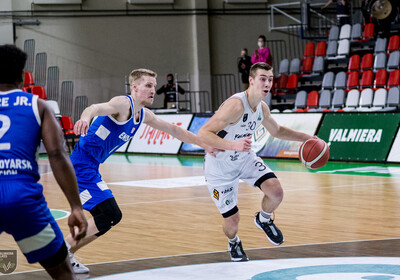 Eiropas Ziemeļu basketbola līga: VALMIERA GLASS VIA : BC Enisey