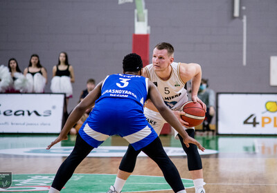 Eiropas Ziemeļu basketbola līga: VALMIERA GLASS VIA : BC Enisey