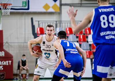 Eiropas Ziemeļu basketbola līga: VALMIERA GLASS VIA : BC Enisey