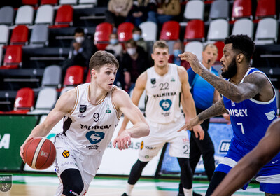 Eiropas Ziemeļu basketbola līga: VALMIERA GLASS VIA : BC Enisey