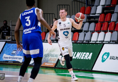 Eiropas Ziemeļu basketbola līga: VALMIERA GLASS VIA : BC Enisey