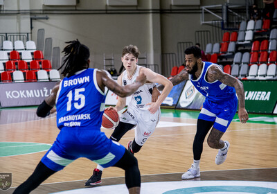 Eiropas Ziemeļu basketbola līga: VALMIERA GLASS VIA : BC Enisey