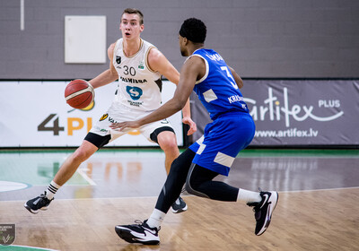 Eiropas Ziemeļu basketbola līga: VALMIERA GLASS VIA : BC Enisey