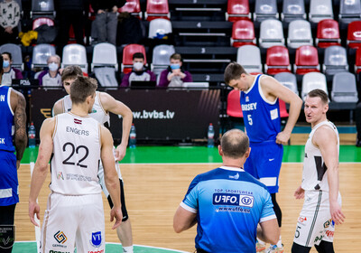 Eiropas Ziemeļu basketbola līga: VALMIERA GLASS VIA : BC Enisey